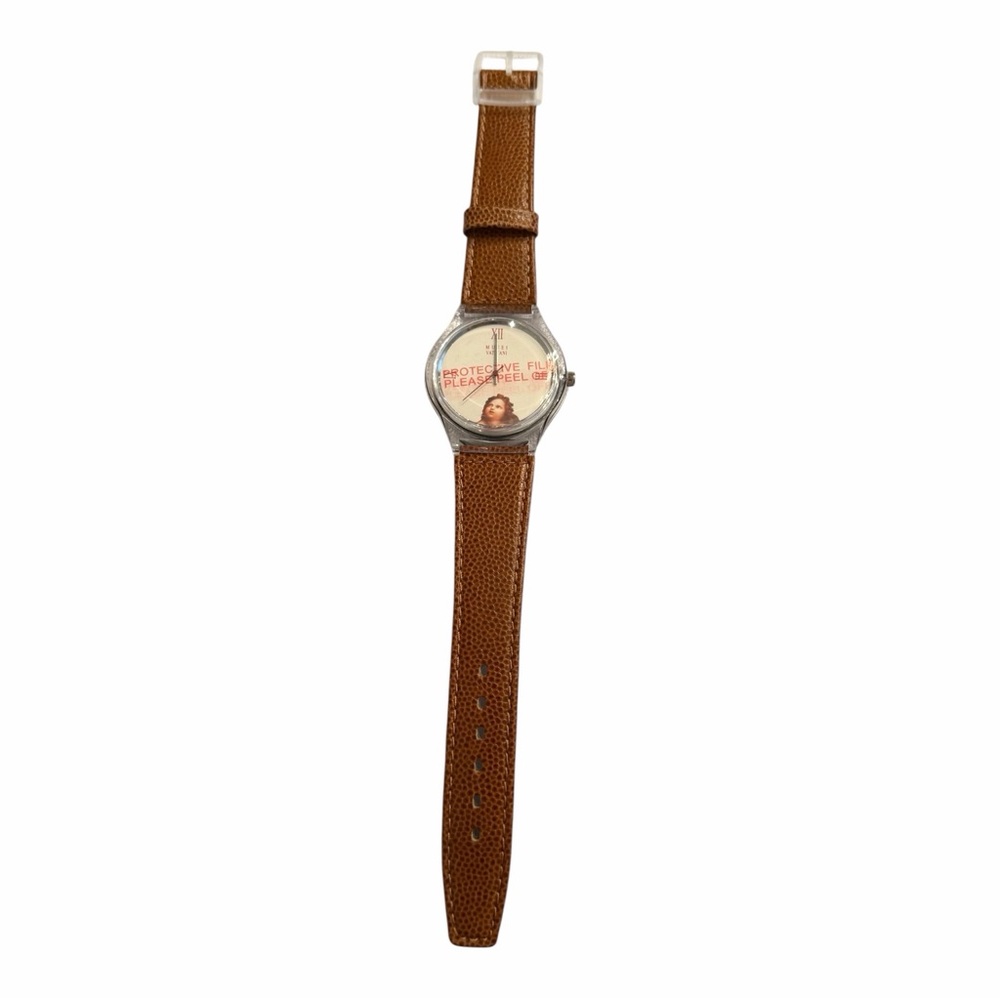 Vatican Museum Vera Pelle Women's‎ Souvenir Watch Featuring Angel Raphael NWT